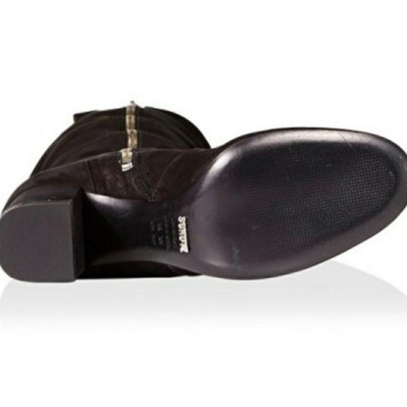 Sexy Chic SCHUTZ Black Suede Boots - Picture 6 of 15